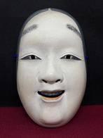 Noh masker - Hout, Artist: kubo - Van hoge kwaliteit