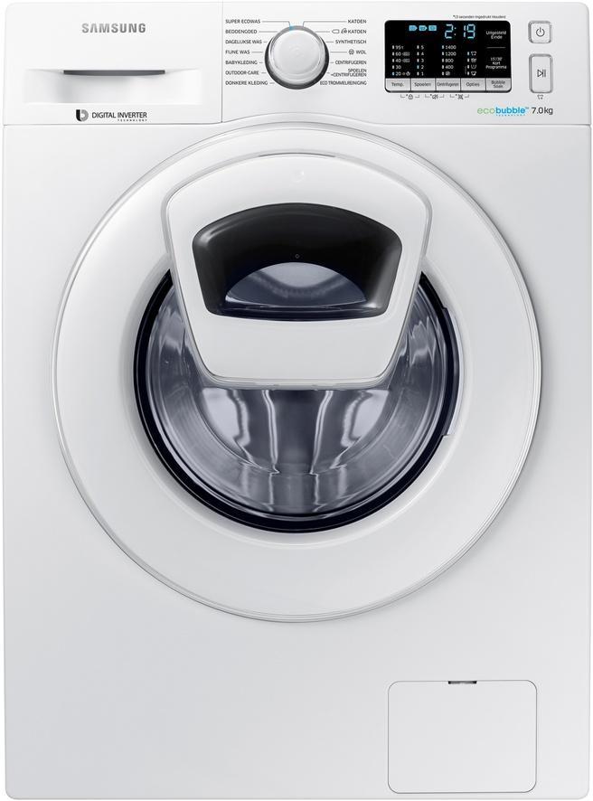 Samsung Ww70k5400ww Addwash Wasmachine 7kg 1400t, Elektronische apparatuur, Wasmachines, Ophalen of Verzenden