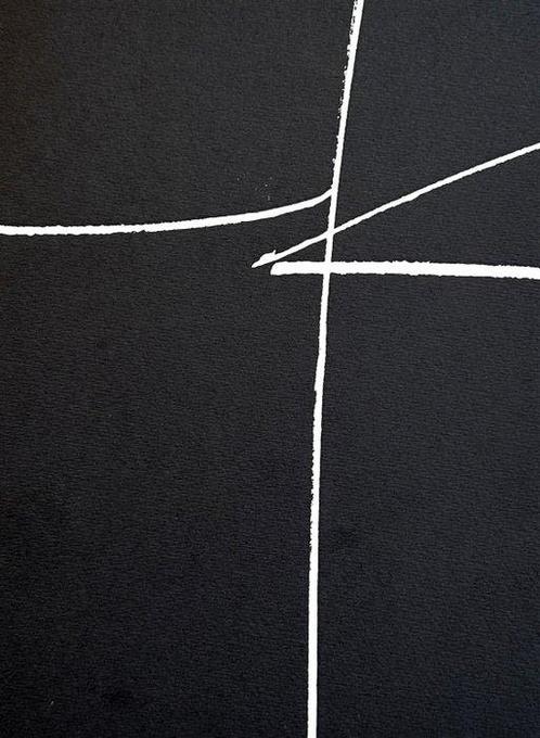 Pierre Soulages (1919-2022) - Composition abstraite, Antiek en Kunst, Antiek | Overige Antiek