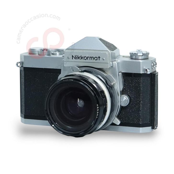 Nikkormat FT met Nikkor 28mm 3.5 nr. 0923, Audio, Tv en Foto, Fotocamera's Digitaal, 8 keer of meer, Gebruikt, Overige Merken