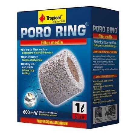 Tropical Poro Ring filter media 1 Ltr. (filtreer oppervlakte, Dieren en Toebehoren, Vissen | Aquaria en Toebehoren, Verzenden