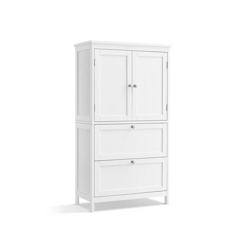 Opbergkast Badkamer/Keuken - 30x60x110 - Tweede kansje vo..., Huis en Inrichting, Kasten | Roldeurkasten en Archiefkasten, Meerdere deuren