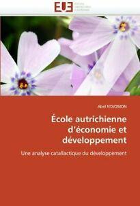 Ecole autrichienne deconomie et developpement. NDJOMON-A, Boeken, Overige Boeken, Zo goed als nieuw, Verzenden