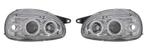 Koplampen Angel Eyes | Opel Corsa B 1993-2000 | chroom, Auto-onderdelen, Verzenden, Nieuw, Opel