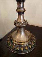 Tafelmiddenstuk - Glas, Metaal - Alzatina Art Nouveau