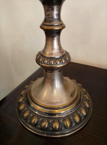 Tafelmiddenstuk - Glas, Metaal - Alzatina Art Nouveau