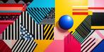 Iconica - Optical Clash · XXL, Antiek en Kunst, Kunst | Schilderijen | Modern