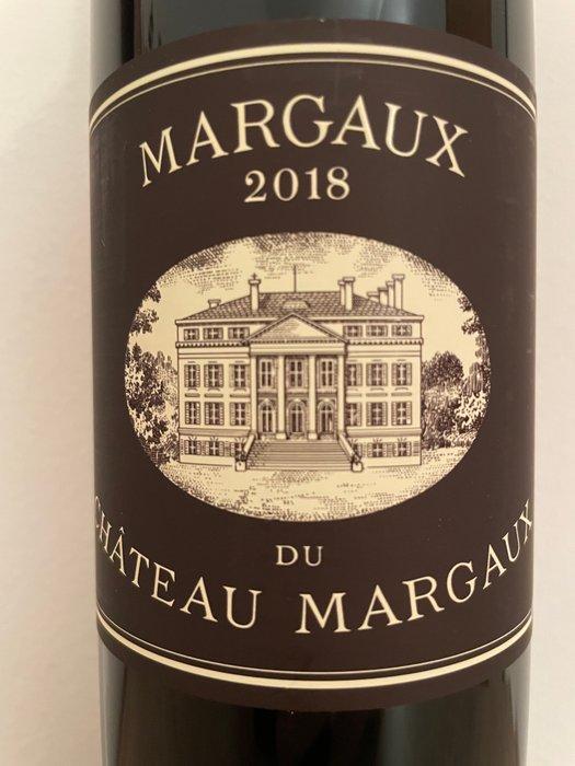 2018 Margaux du Chateau Margaux, 3rd wine of Chateau Margaux, Verzamelen, Wijnen
