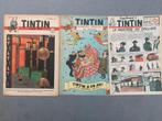 2 x Magazines Tintin + supplément - Couverture dHergé -, Livres