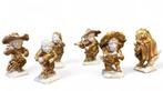 Ginori - Miniatuur beeldje - Raffinato gruppo di 6 Caramogi