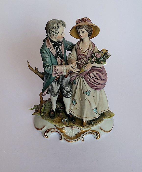 Capodimonte - Tyche Tosca - Beeld, Corteggiamento - 20 cm, Antiek en Kunst, Antiek | Glaswerk en Kristal