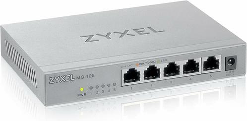Zyxel 2,5G Multi-Gigabit Switch met 5 poorten voor thuis..., Computers en Software, Pc- en Netwerkkabels, Nieuw, Verzenden