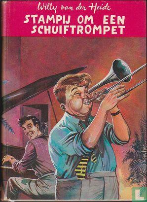 Hout, Willem H.M. van den - Stampij om een schuiftrompet..., Boeken, Avontuur en Actie, Zo goed als nieuw, Verzenden