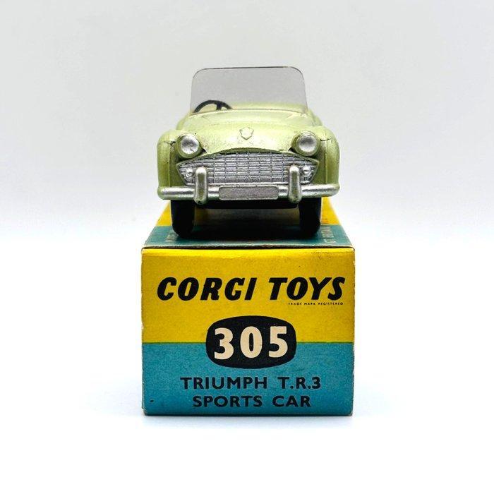 Corgi 1:43 - Modelauto - Corgi Toys 305 Triumph TR3 Sports, Hobby en Vrije tijd, Modelauto's | 1:5 tot 1:12