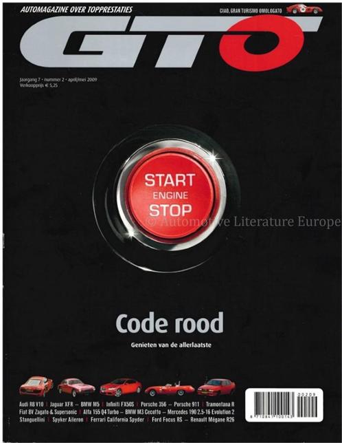 2009 GTO MAGAZINE 02 NEDERLANDS, Livres, Autos | Brochures & Magazines