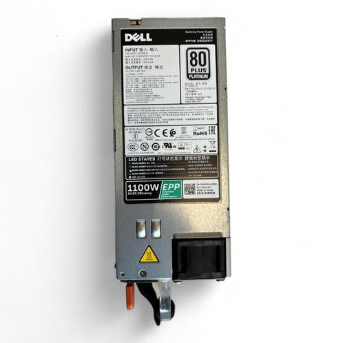 Dell 1100W Power Supply 80 Plus Platinum voor 13de en 14de, Computers en Software, Interne voedingen, Refurbished, Verzenden