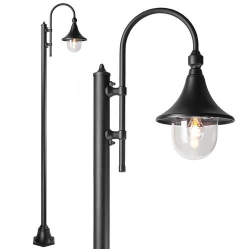 Tuinverlichting klassiek Handgemaakte 1-Lichts Lantaarnpaal, Tuin en Terras, Buitenverlichting, Verzenden
