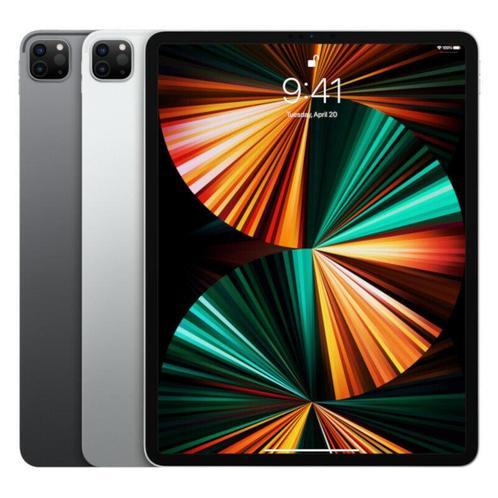 Apple iPad Pro 5 128GB 12.9 inch (2021) zwart Wifi (4G) +, Computers en Software, Apple iPads, Nieuw, Ophalen of Verzenden