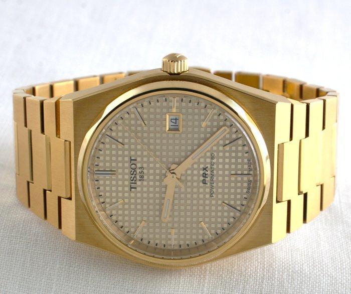 Tissot - PRX - Powermatic 80 - Ref. No: T137.407.33.021.00, Handtassen en Accessoires, Horloges | Heren