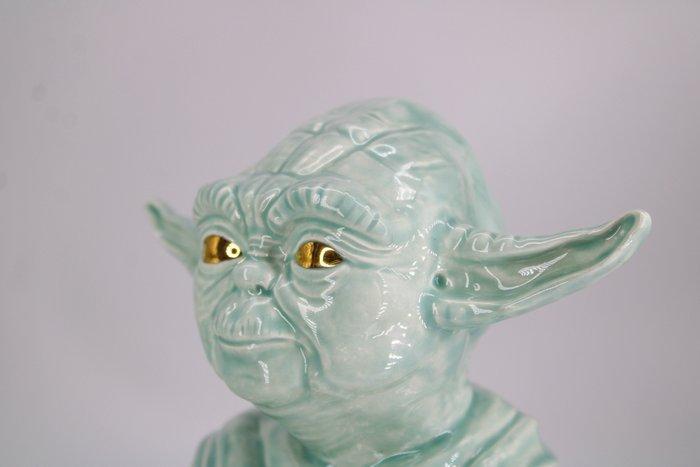 Max Modolo - Celadon Yoda Bust· Porcellana, Antiek en Kunst, Kunst | Designobjecten