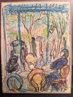 Willem van den Broek (1966) - Afternoon in the park, Antiek en Kunst