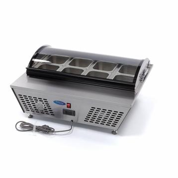 Saladette - 67 L - Tafelmodel - 8 x 1/6 GN beschikbaar voor biedingen