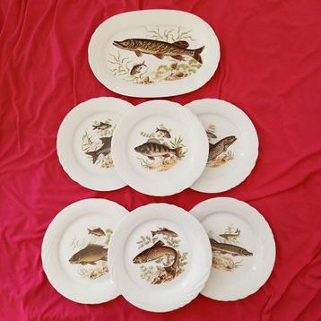 Winterling Germany - Service à poisson (7) - Porcelaine