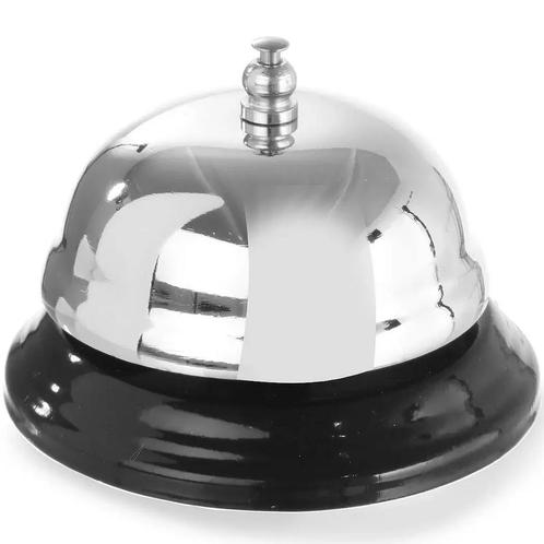 Receptiebel | Verchroomd | Metalen Voet | Ø85x57(h)mm HENDI, Zakelijke goederen, Horeca | Keukenapparatuur, Nieuw in verpakking