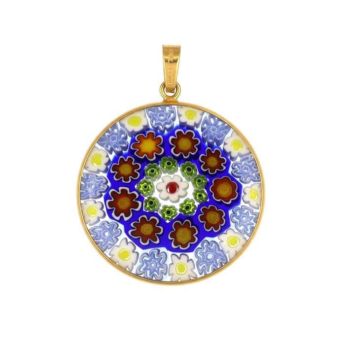 Hanger - 18 karaat Geel goud, Handtassen en Accessoires, Antieke sieraden