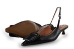 Bibi Lou slingbacks in maat 42 Zwart | 25% korting, Kleding | Dames, Verzenden, Zwart, Bibi Lou, Zo goed als nieuw