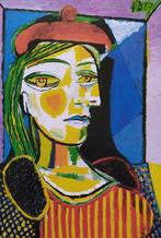 Pablo Picasso (1881-1973) (after) - Femme au Beret Rouge,, Antiek en Kunst