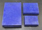 Pierre précieuse lapis lazuli Boîtes à bijoux, nouveau