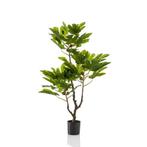 Kunstplant - Ficus Carica - Vijgenboom - 95 cm, Nieuw