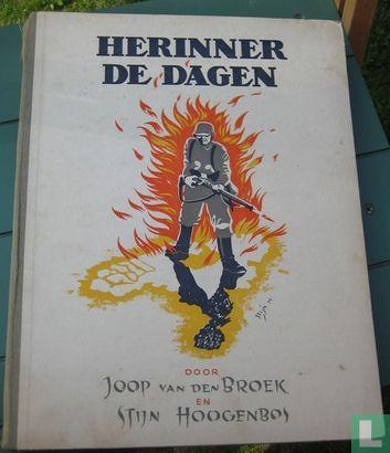 Broek, Joop van den - Herinner de dagen - 1945, Boeken, Biografieën, Gelezen, Verzenden