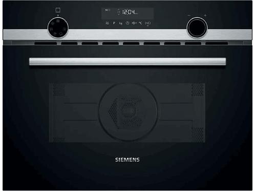 Siemens -  Inbouw Combi Microgolf - Inox, Elektronische apparatuur, Microgolfovens, 60 cm of meer, Grill, Hete lucht, Oven, Nieuw