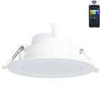 LED Downlight - RGB+CCT 2700K-6500K - Wi-Fi & Bluetooth - 9, Verzenden, Nieuw