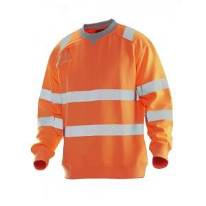 Jobman 5123 sweatshirt hi-vis  s orange, Doe-het-zelf en Bouw, Overige Doe-Het-Zelf en Bouw
