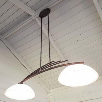 Plafonnier - Lampe de bibliothèque réglable en hauteur