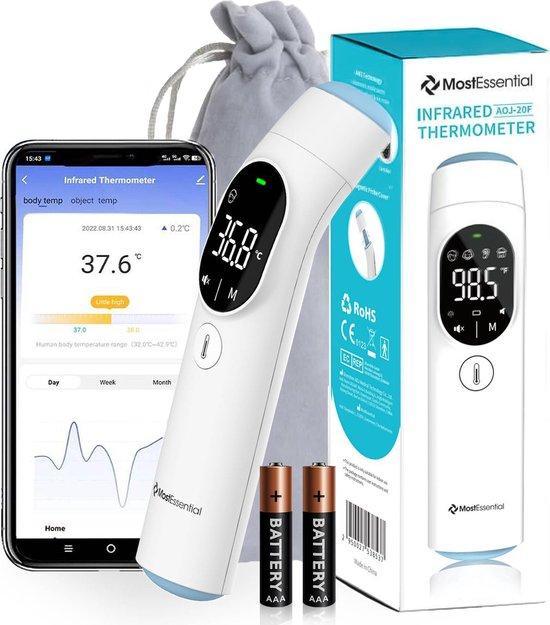 Tweedekans | MostEssential Infrarood Thermometer PRO Edition, Elektronische apparatuur, Persoonlijke Verzorgingsapparatuur, Ophalen of Verzenden