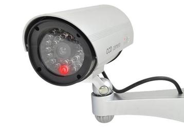 Dummy beveiligingscamera nep camera buiten outdoor LED *zilv beschikbaar voor biedingen