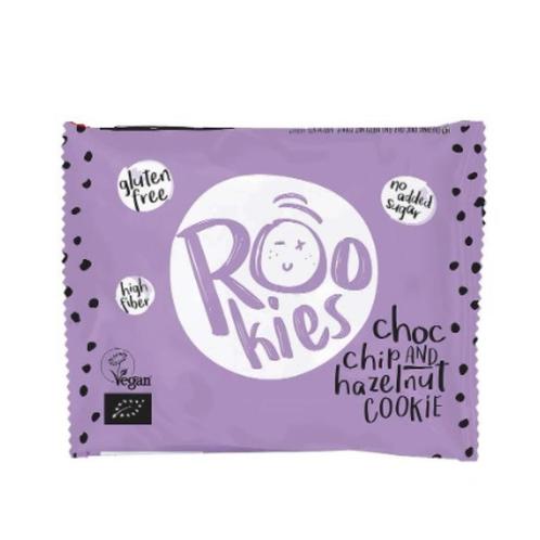 BIO-Cookie Choc Chip & Hazelnoot - Rookies (40 gr), Sport en Fitness, Gezondheidsproducten en Wellness, Ophalen of Verzenden