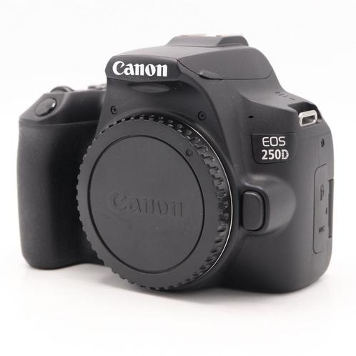 Canon EOS 250D body zwart occasion, Audio, Tv en Foto, Fotocamera's Digitaal, Zo goed als nieuw, Canon, Verzenden