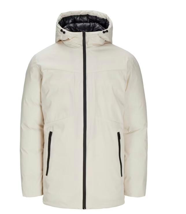 2dekans | Jack & Jones Planet Parka Jas XL - Moonbeam -, Kleding | Dames, Jassen | Winter, Ophalen of Verzenden