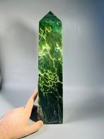 Jade - Tour - Immense Obélisque - Pierre Naturelle - Vert, Verzamelen