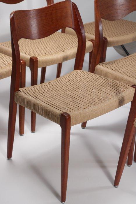 J.L. Møllers Møbelfabrik - Niels Otto Møller - Eetkamerstoel, Antiek en Kunst, Kunst | Designobjecten