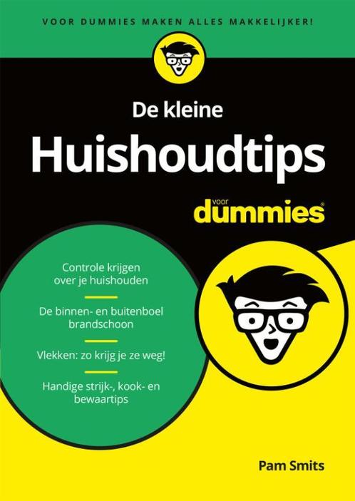 De kleine huishoudtips voor Dummies / Voor Dummies Pam Smits, Boeken, Hobby en Vrije tijd, Gelezen, Verzenden