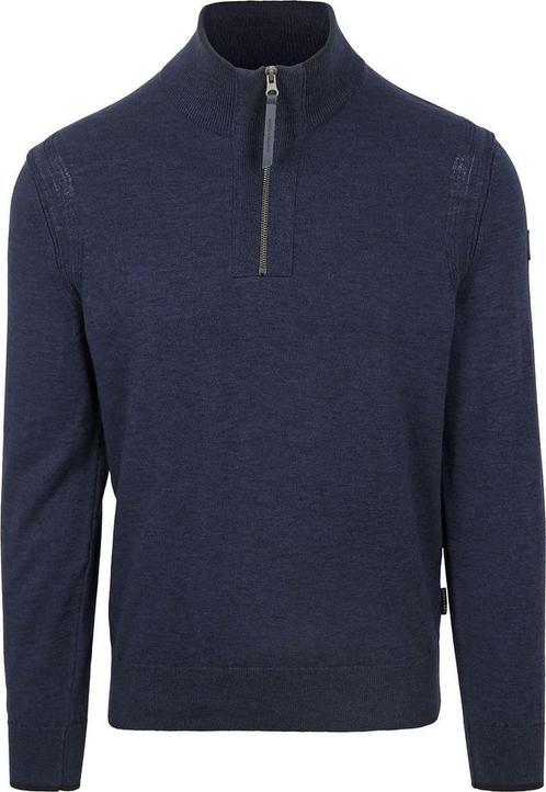 State Of Art Half Zip Trui Navy maat Maat 52/54 (L) Heren, Kleding | Heren, Truien en Vesten, Blauw, Nieuw, Maat 52/54 (L), Verzenden