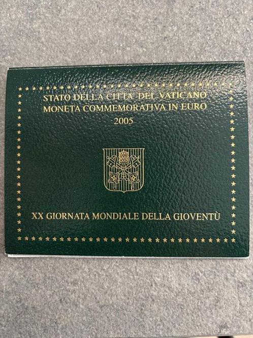 Vaticaan. 2 Euro 2005 Giornata Mondiale della Gioventù, Postzegels en Munten, Munten | Europa | Euromunten