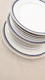 Richard Ginori - Tafelservies (14) - Porselein - Zilveren
