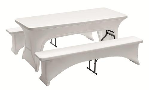 Tafel/bank hoezen set MULTI 1830-W | 90% polyester / 10%, Zakelijke goederen, Horeca | Keukenapparatuur, Nieuw in verpakking, Verzenden